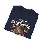 Cat-Astrophic T-Shirt — Funny Angry Cat Graphic Tee