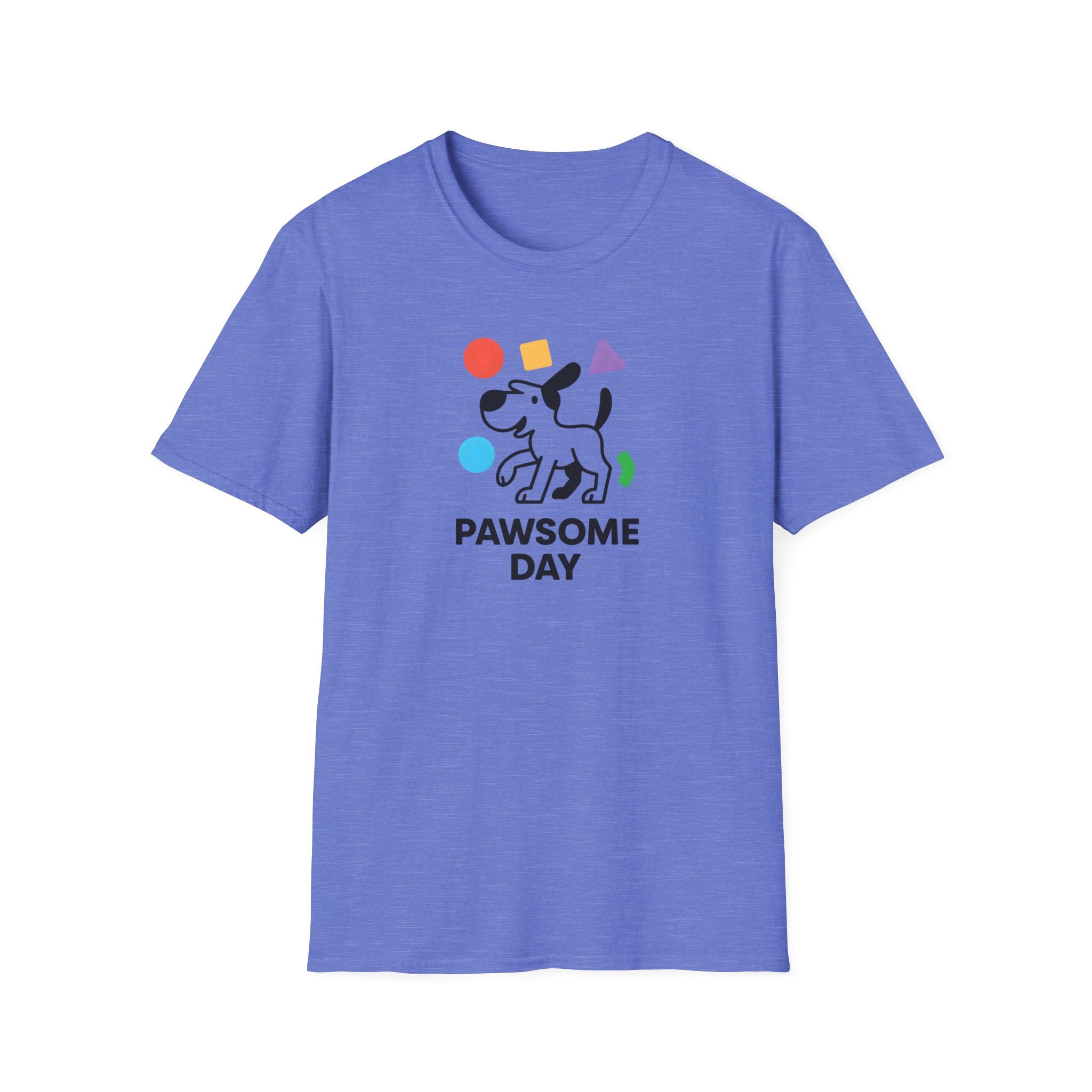 Pawsome days with colorful shapes T-Shirt
