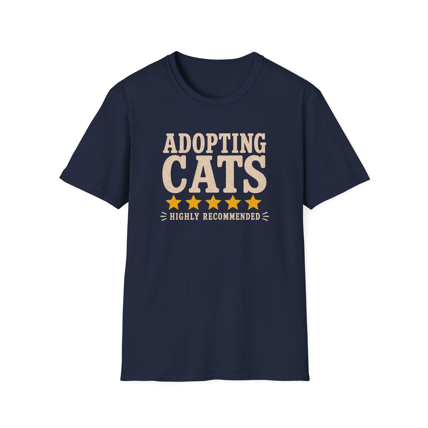 Adopting Cats T-Shirt — Cat Adoption Support Tee