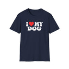I  My Dog T-Shirt — Cute Retro Love Dog Tee for Pet Owners