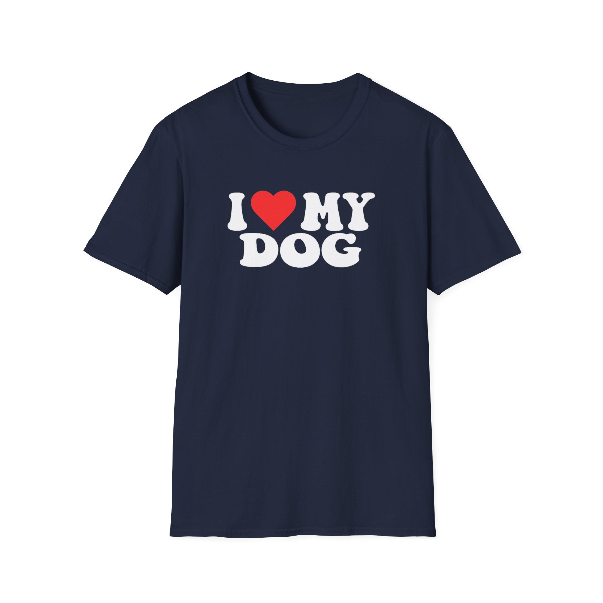 I  My Dog T-Shirt — Cute Retro Love Dog Tee for Pet Owners