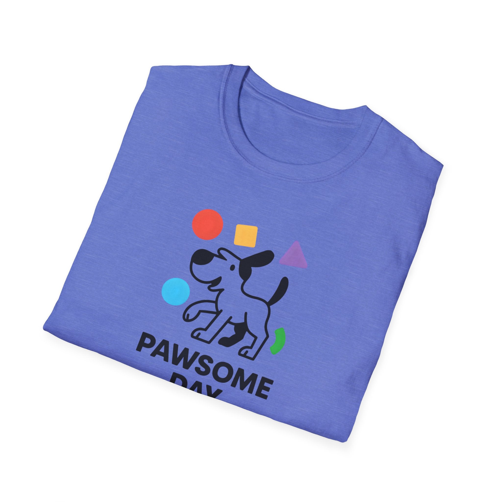 Pawsome days with colorful shapes T-Shirt