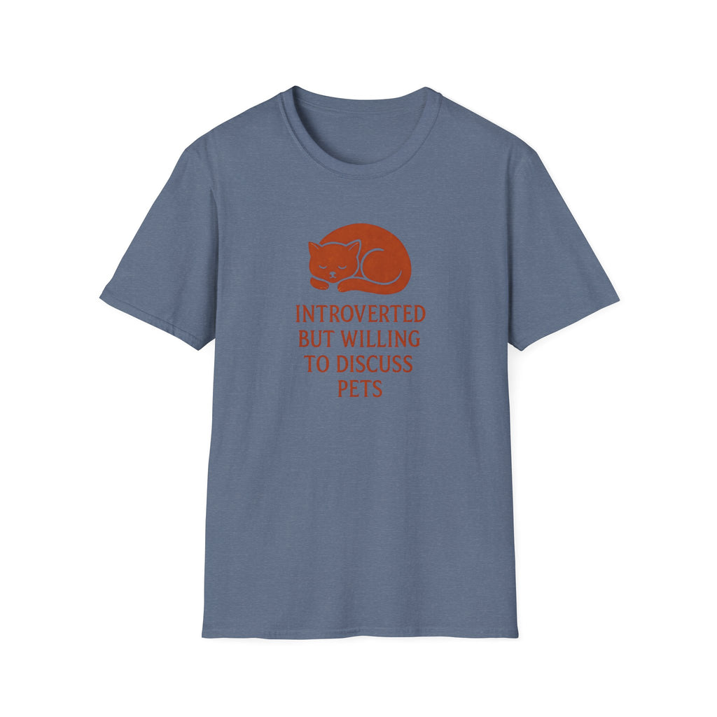 Introverted Pet Talk T-Shirt