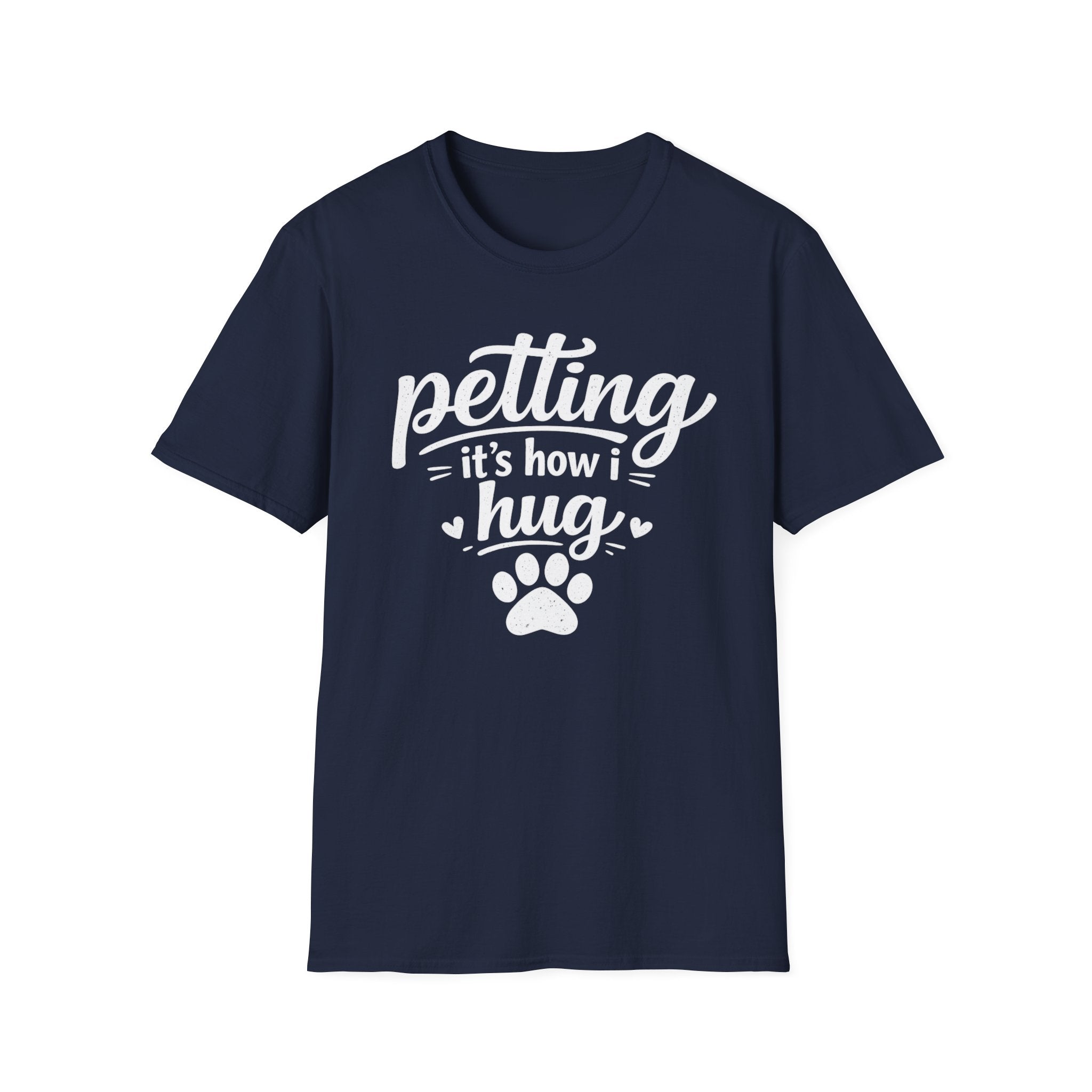 Camiseta "Carting It's How I Hug": Divertida camiseta con estampado de patas para amantes de perros y gatos