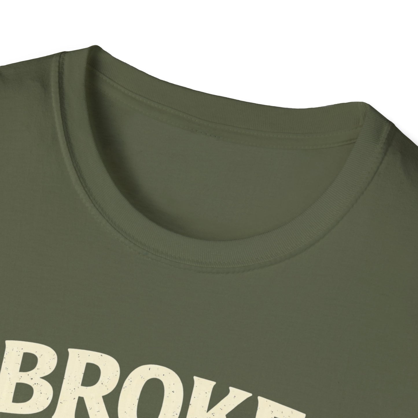 Broke Blame My Cat T-Shirt – Funny Cat Lover Tee