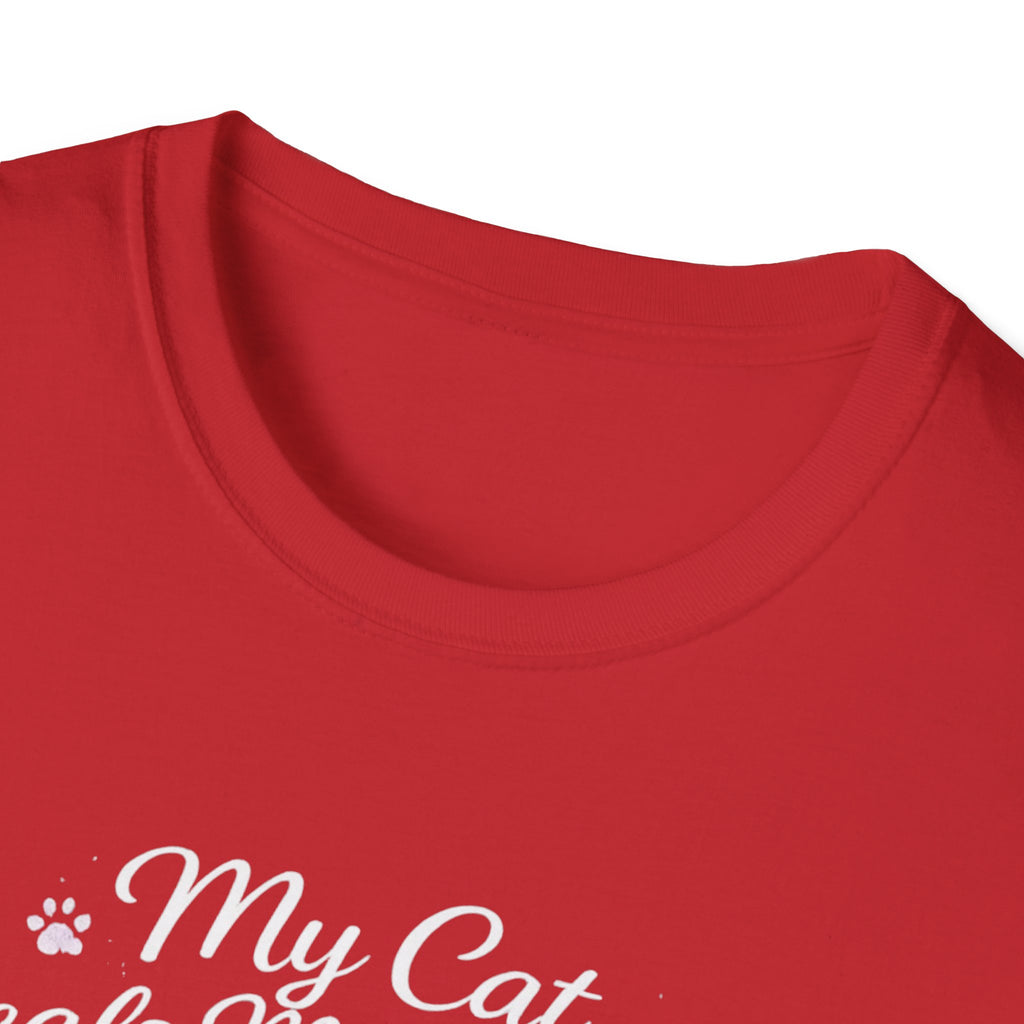 My Cat Heals My Energy T-Shirt — Spiritual Cat Lover Tee