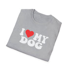 I  My Dog T-Shirt — Cute Retro Love Dog Tee for Pet Owners