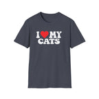 I  My Cats T-Shirt — Cute Retro Cat Lover Tee