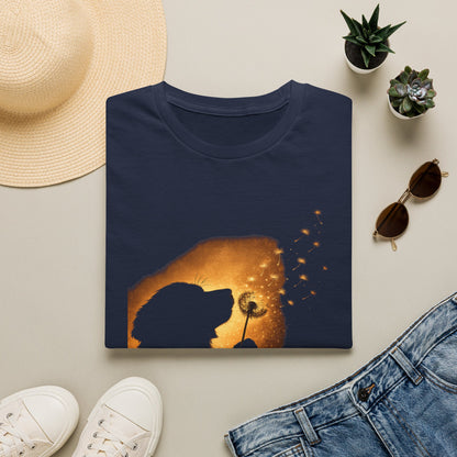 Dog & Dandelion Silhouette T-Shirt
