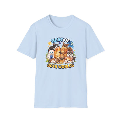 Best of Both Worlds Cats & Dogs T-Shirt