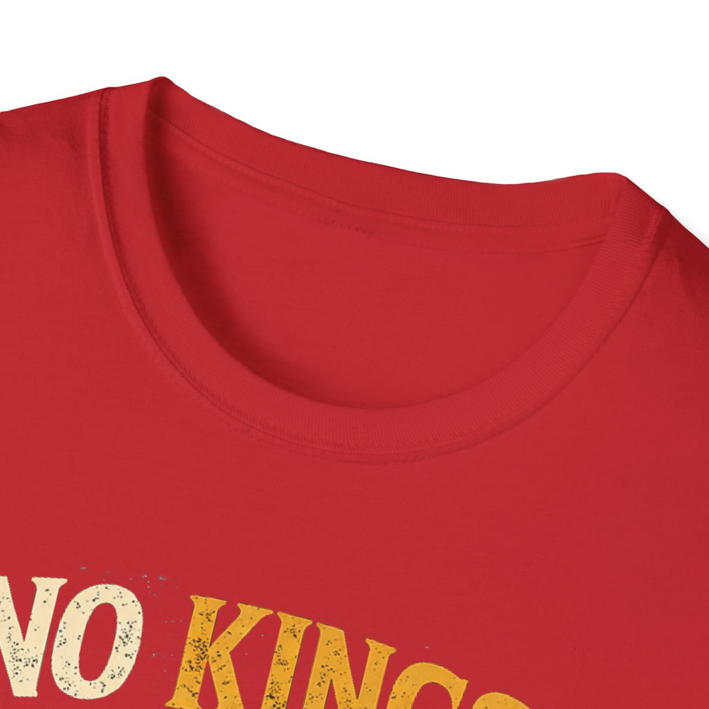 No Kings Except My Cat T-Shirt — Funny Cat Royalty Tee for Cat Lovers