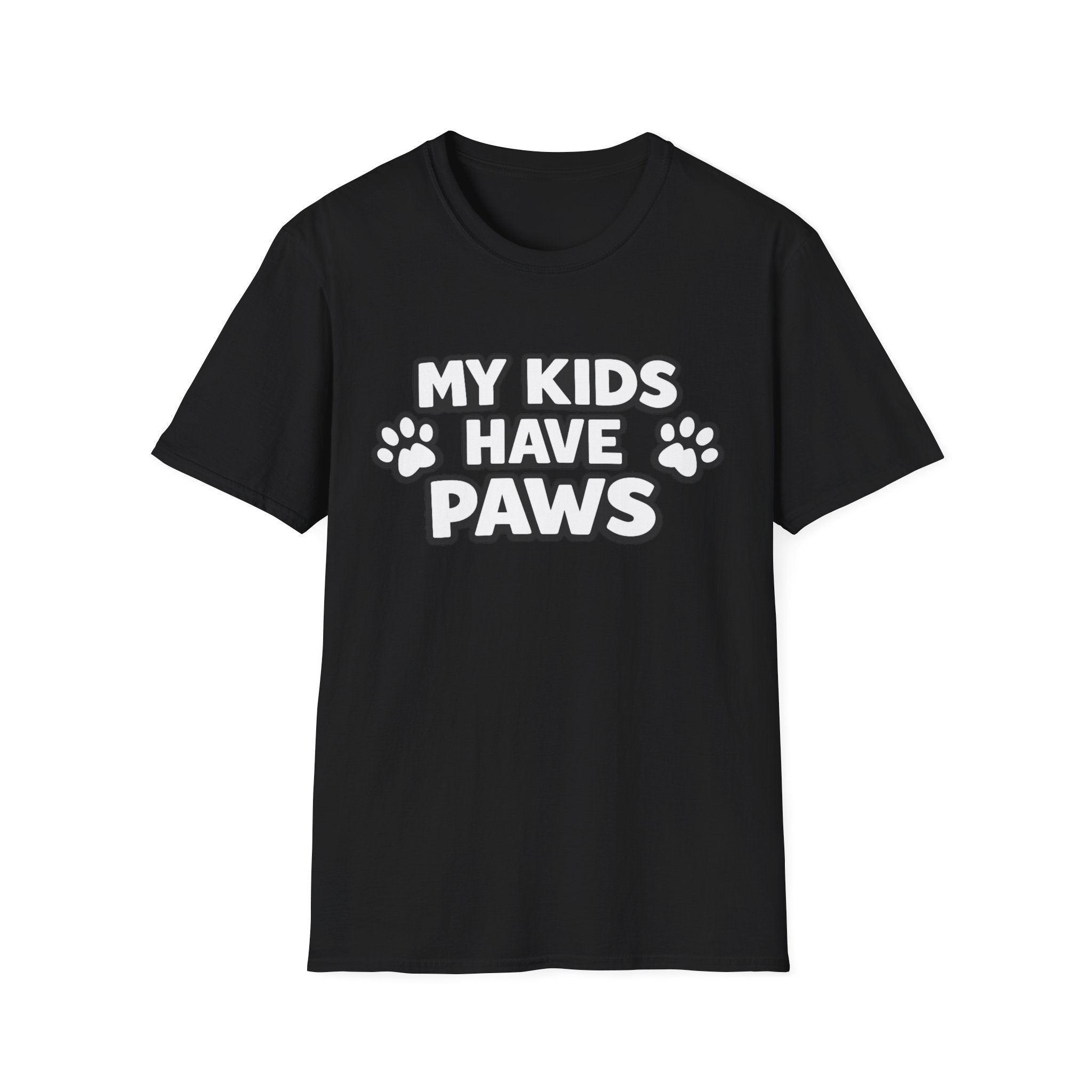Camiseta — "Mis hijos tienen patas" | Camiseta divertida para dueños de mascotas