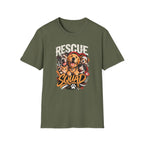 Rescue Squad T-Shirt - Cute Rescue Dogs Graphic Tee for Animal Lovers