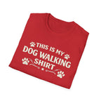 This Is My Dog Walking Shirt Paw Print Tee — Dog Walking T-Shirt