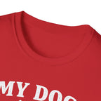 Dog Lover T-Shirt — "My Dog Is My Emotional Support" Graphic Tee