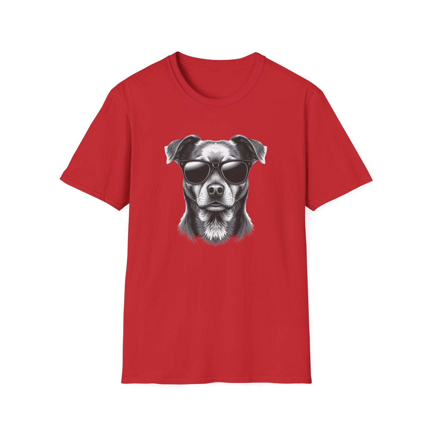 Retro Dog Sunglasses T-Shirt — Vintage Cool Puppy Graphic Tee
