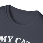 Cat Lover T-Shirt — "My Cat Understands Me Better Than People" Funny Pet Tee