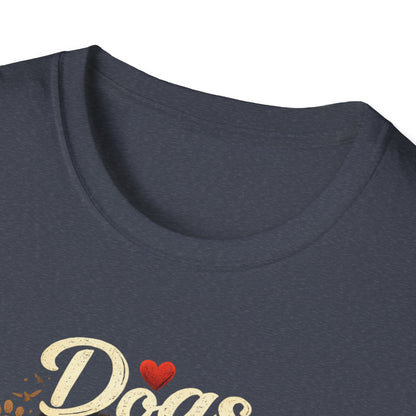 Dog Therapy T-Shirt – Dogs Are My Therapy Graphic Tee
