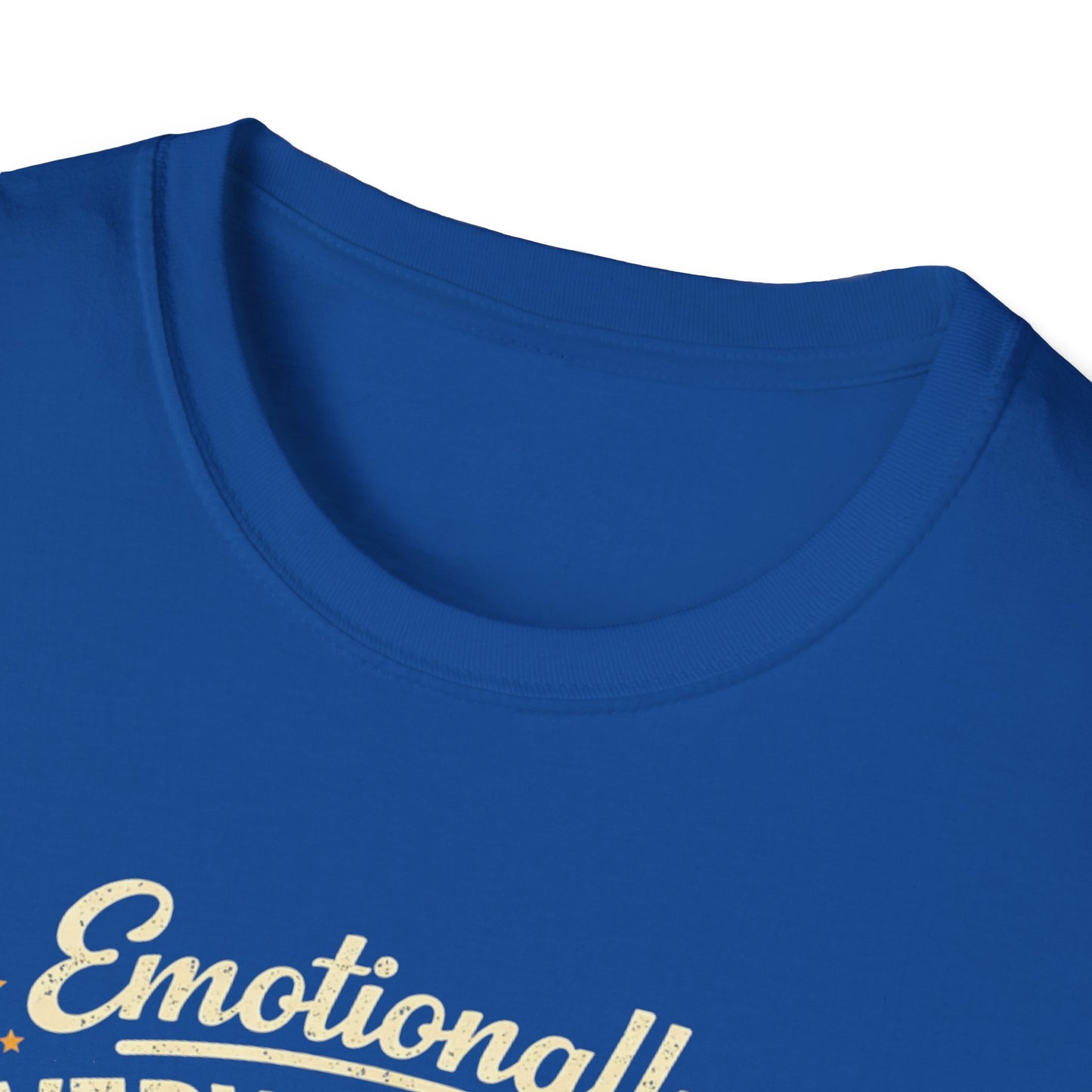 T-Shirt — "Emotionally Overwhelmed, Cat Still Wants Attention" Cute Vintage Cat Tee