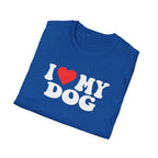 I  My Dog T-Shirt — Cute Retro Love Dog Tee for Pet Owners