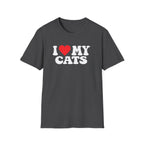I  My Cats T-Shirt — Cute Retro Cat Lover Tee