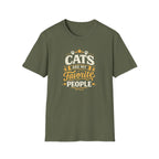 Cats Favorite People T-Shirt — Cute Cat Lover Graphic Tee