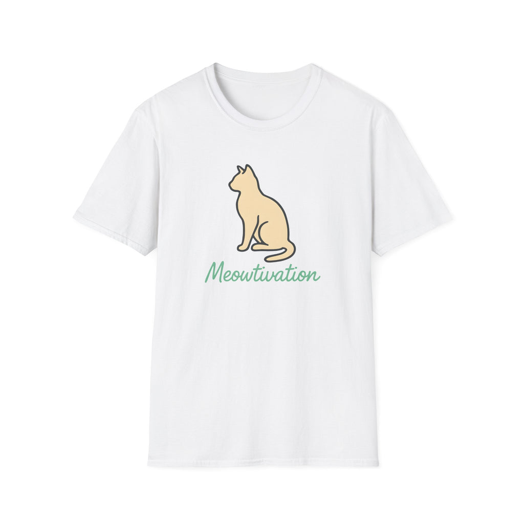 Meowtivation Cat Illustration T-Shirt