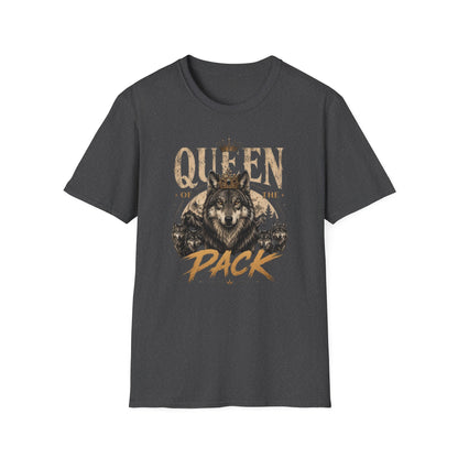 Queen of the Pack Wolf T-Shirt — Women’s Regal Wolf Graphic Tee