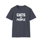 Cats > People T-Shirt — Funny Cat Lover Tee