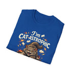 Cat-Astrophic T-Shirt — Funny Angry Cat Graphic Tee
