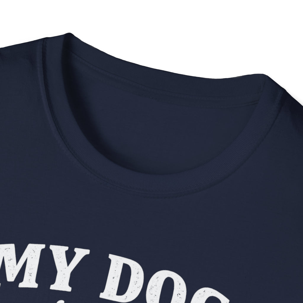 Dog Lover T-Shirt — "My Dog Is My Emotional Support" Graphic Tee