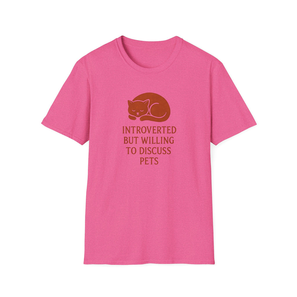 Introverted Pet Talk T-Shirt