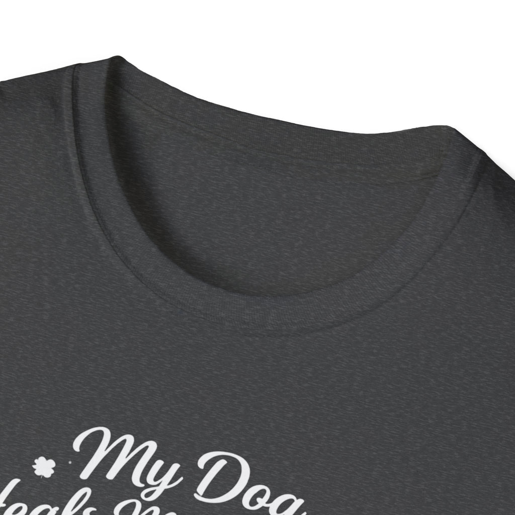 My Dog Heals My Energy T-Shirt — Spiritual Dog Lover Tee
