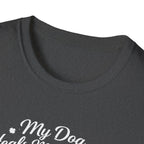 My Dog Heals My Energy T-Shirt — Spiritual Dog Lover Tee