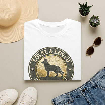 Loyal & Loved German Shepherd T-Shirt