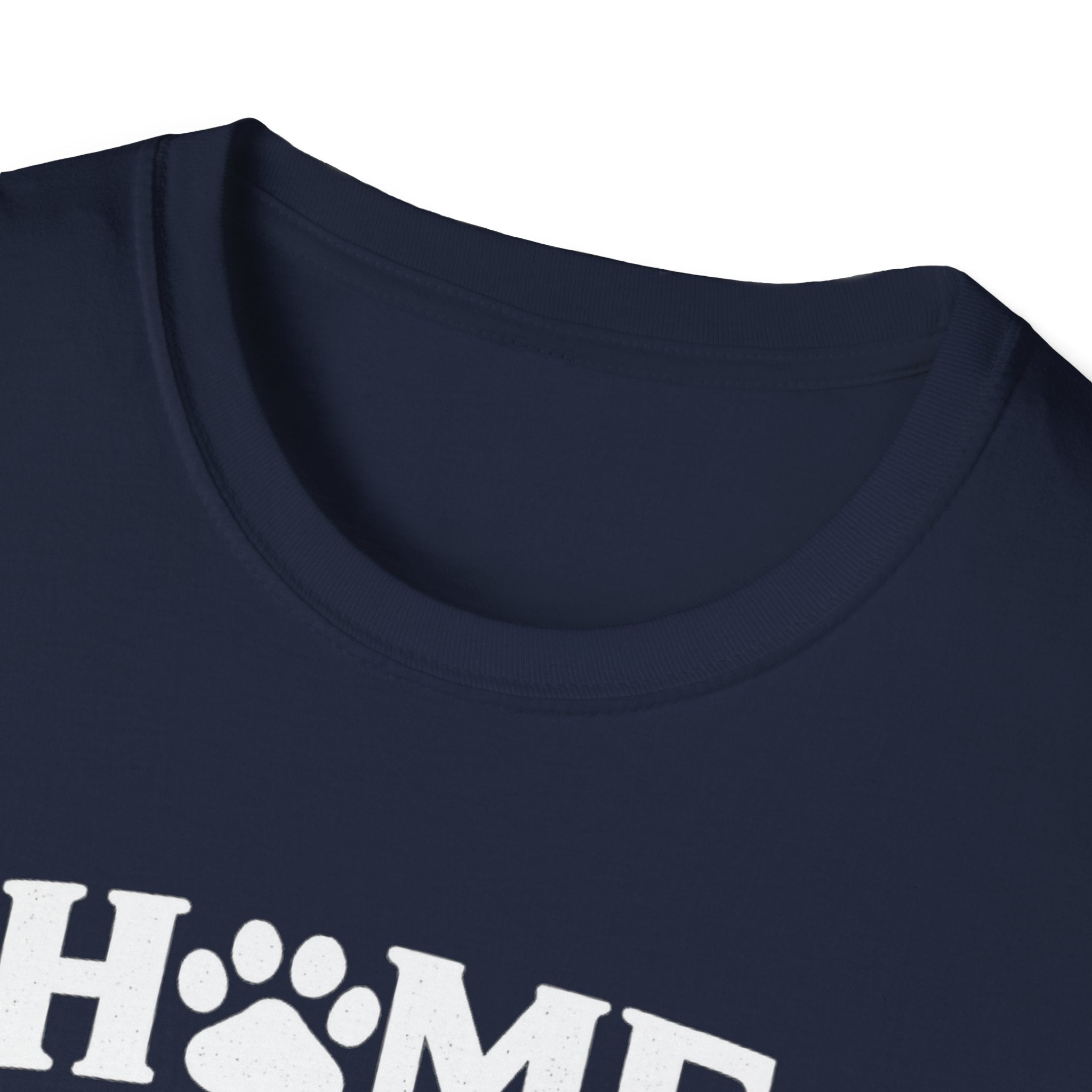 T‑Shirt — "Home Is Where the Paw Prints Lead To" Pet Lover Graphic Tee