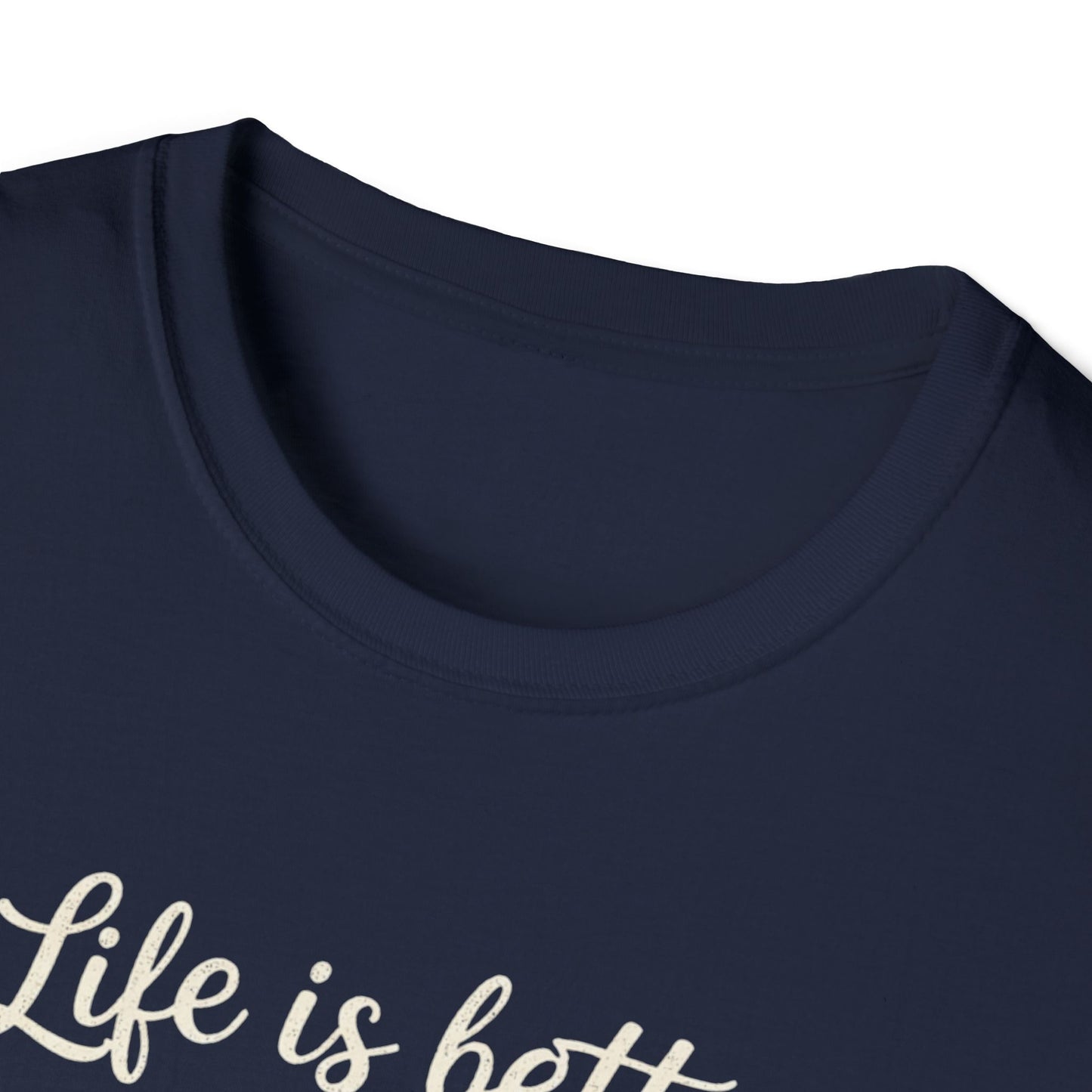 Camiseta "La vida es mejor con gatos" — Camiseta linda para amantes de los gatos