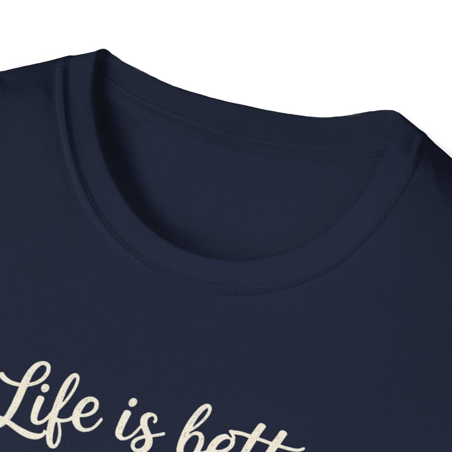 Camiseta "La vida es mejor con gatos" — Camiseta linda para amantes de los gatos