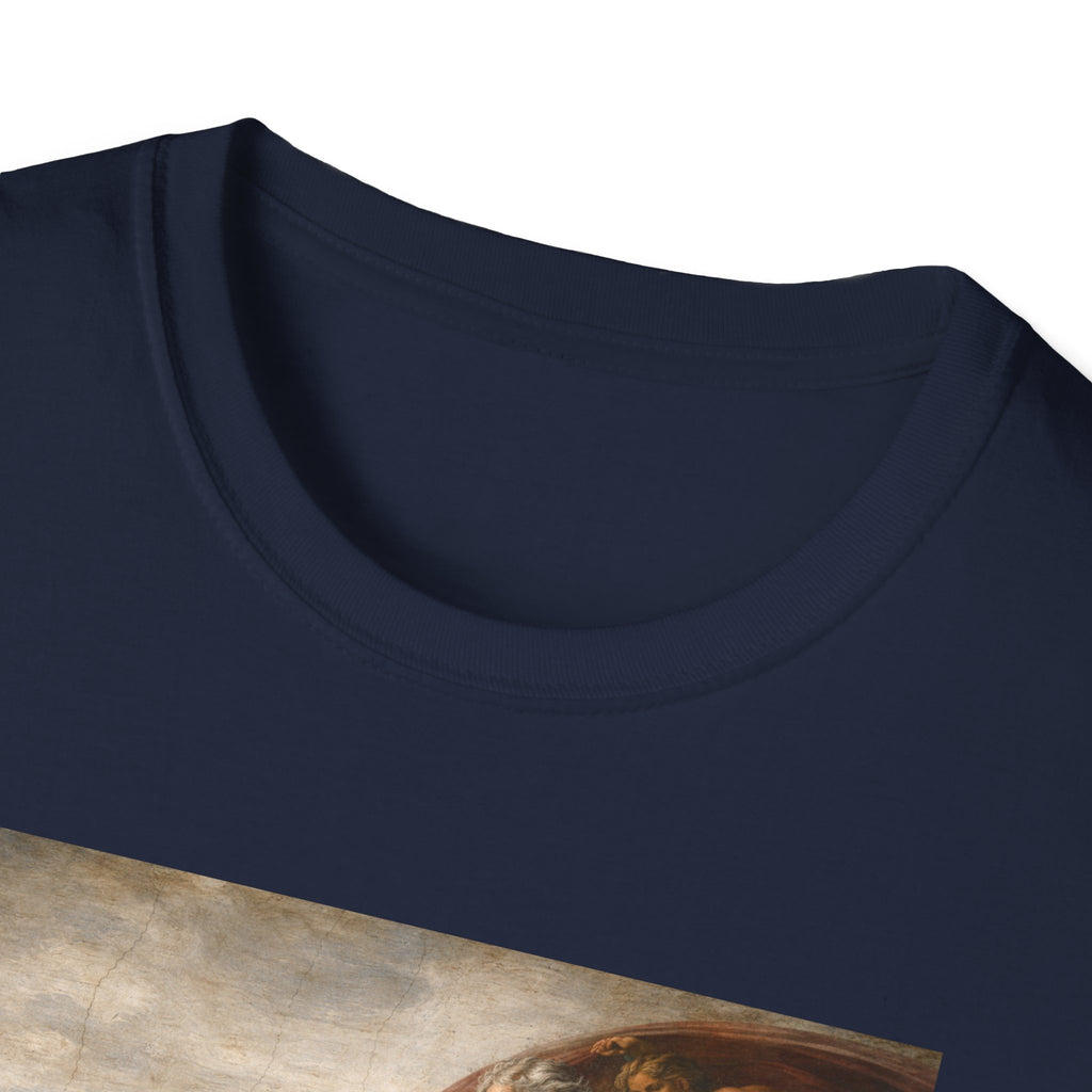 Renaissance 'Creation of Cat' Art Print T-Shirt