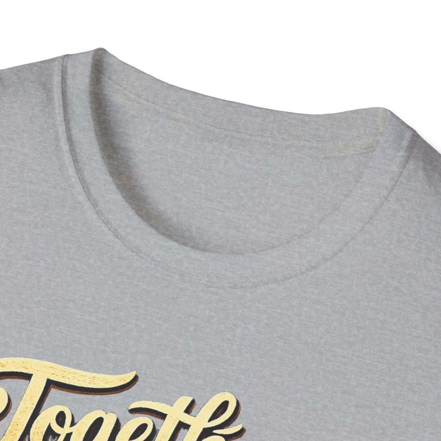 T-Shirt — "Together Furever" Dog and cat Sunset Graphic Tee