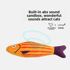 Juguete para gatos con forma de pez 