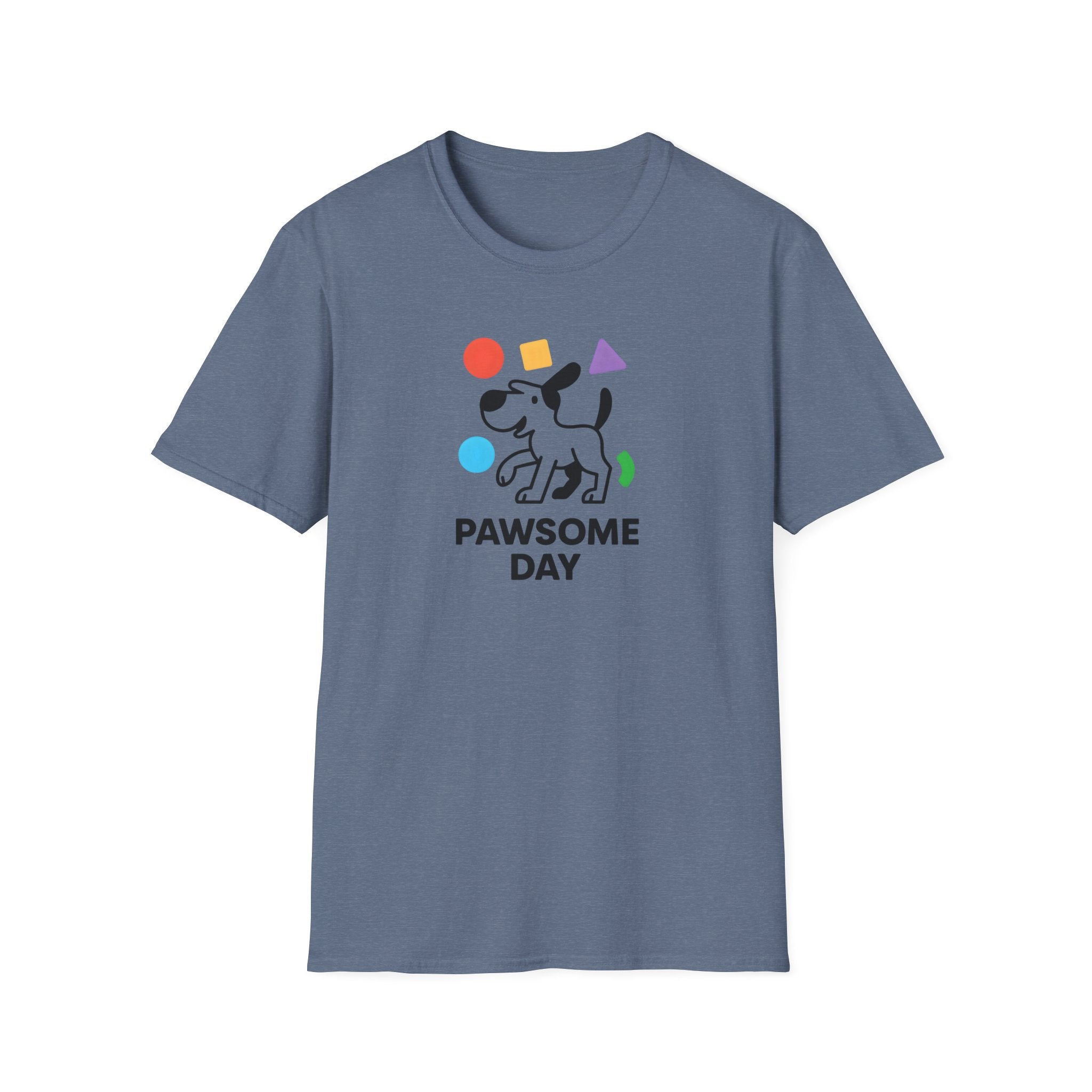 Pawsome days with colorful shapes T-Shirt