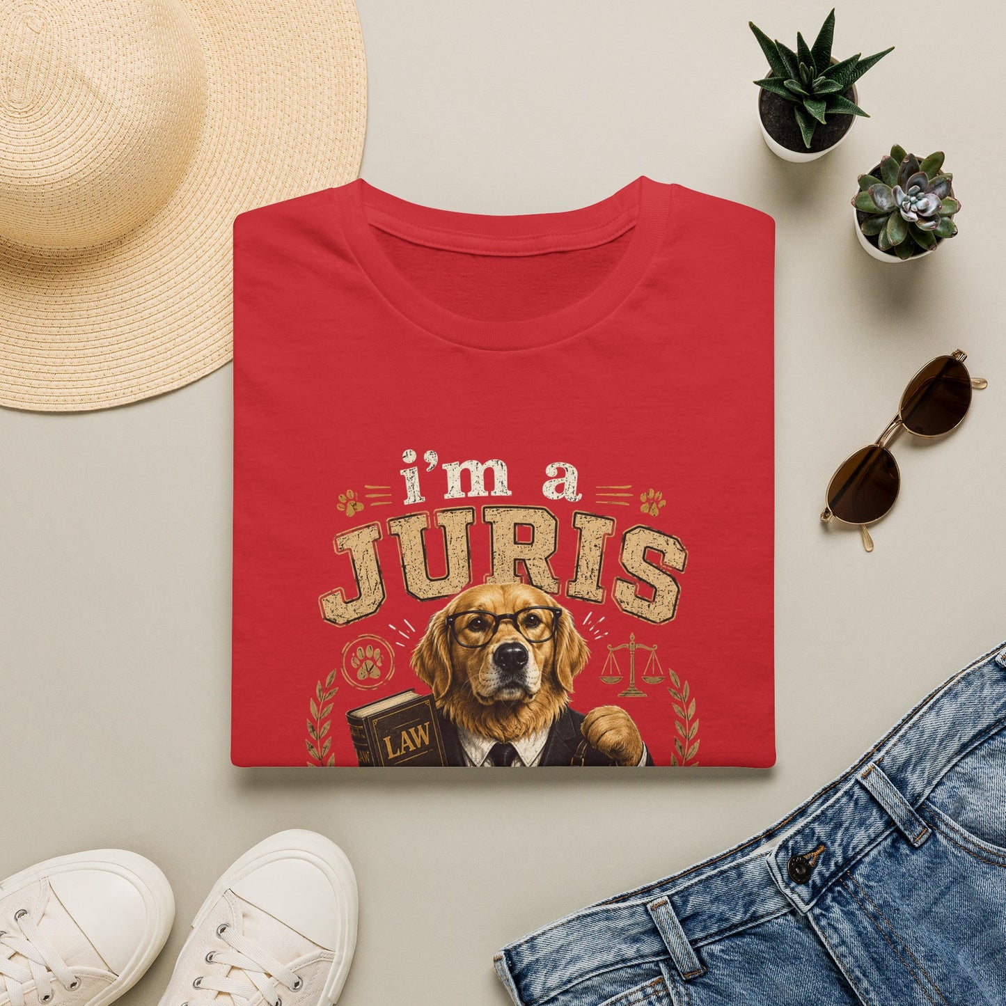 I'm a Juris Dogtor T-Shirt — Funny Lawyer Dog Graphic Tee for Law Students & Attorneys