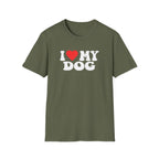 I  My Dog T-Shirt — Cute Retro Love Dog Tee for Pet Owners