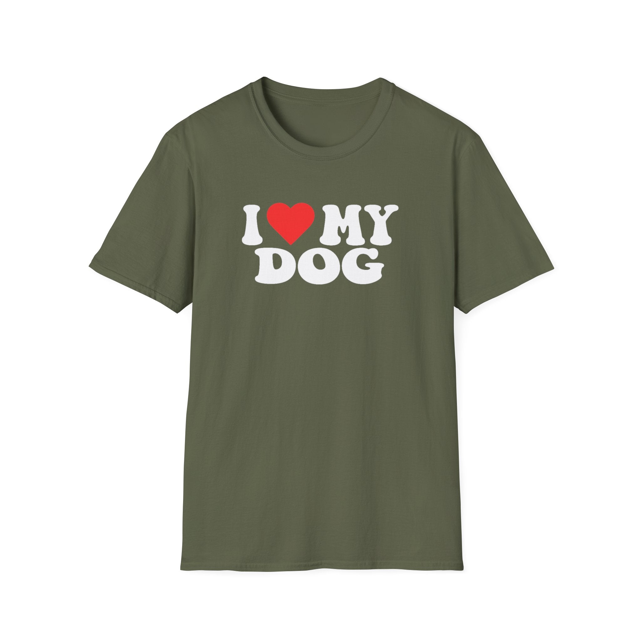 I  My Dog T-Shirt — Cute Retro Love Dog Tee for Pet Owners