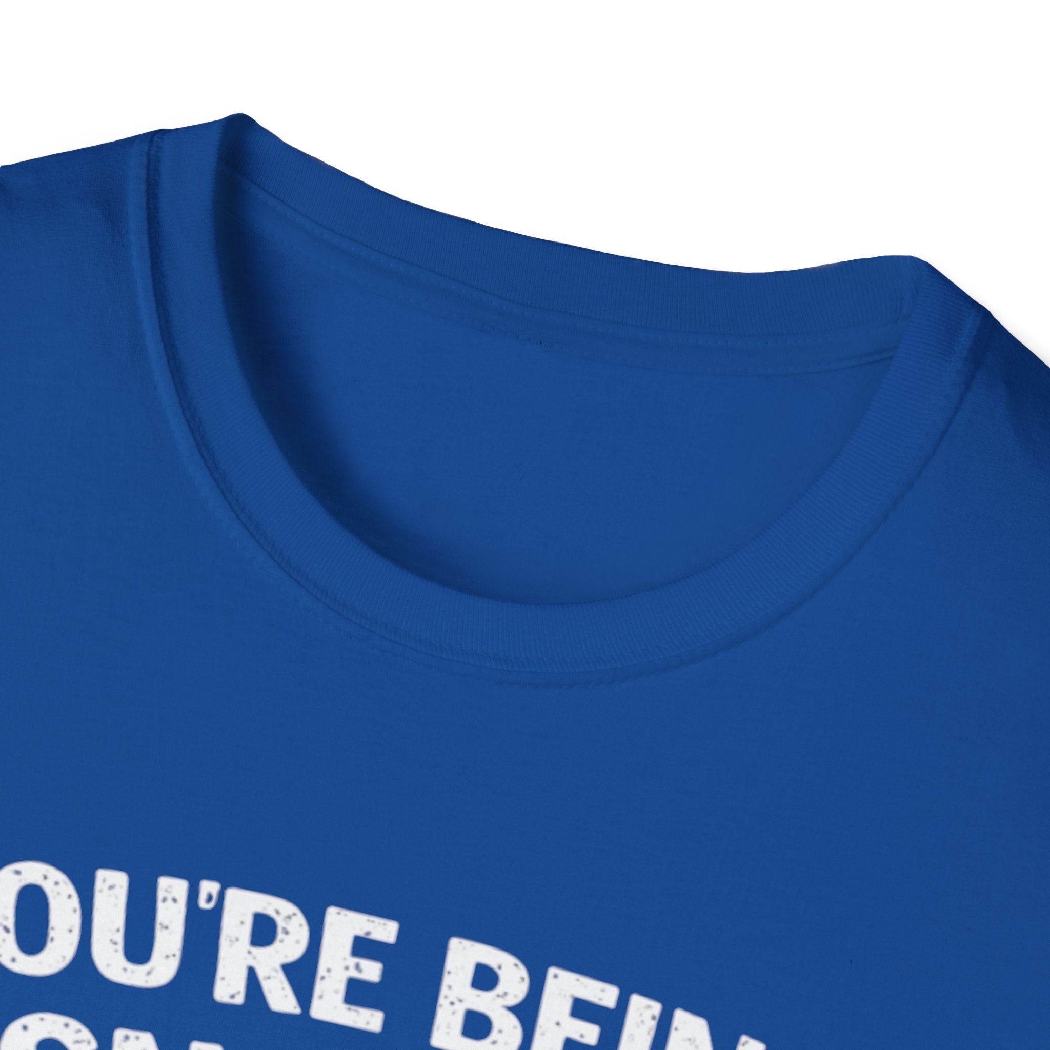Dog Peek T-Shirt — "You're Being Sniffed" Funny Pet Tee
