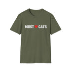 Must  love Cats T-Shirt — Funny Cat Lover Tee