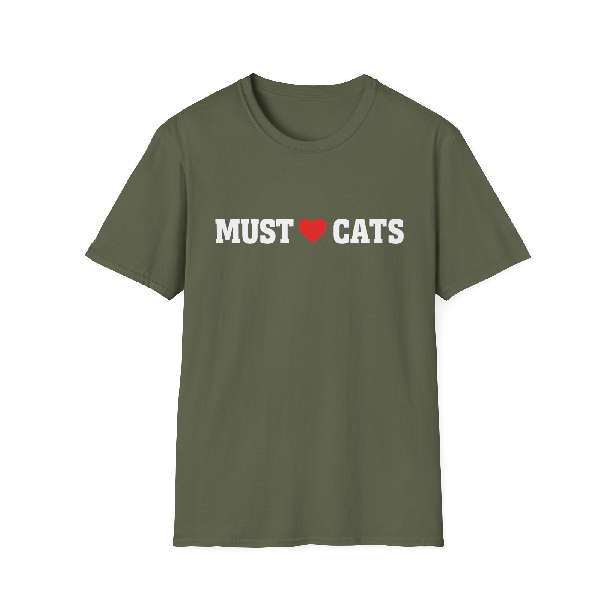 Must  love Cats T-Shirt — Funny Cat Lover Tee
