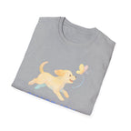 Dog Chasing Butterfly T-Shirt