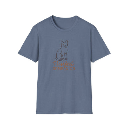 Camiseta de gato compañero perfecto